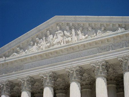 West Pediment of U.S. Supreme Court