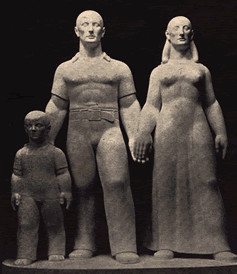Family sculpture